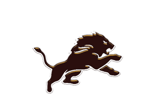 A blue and red logo of a lion. Description generated by AI