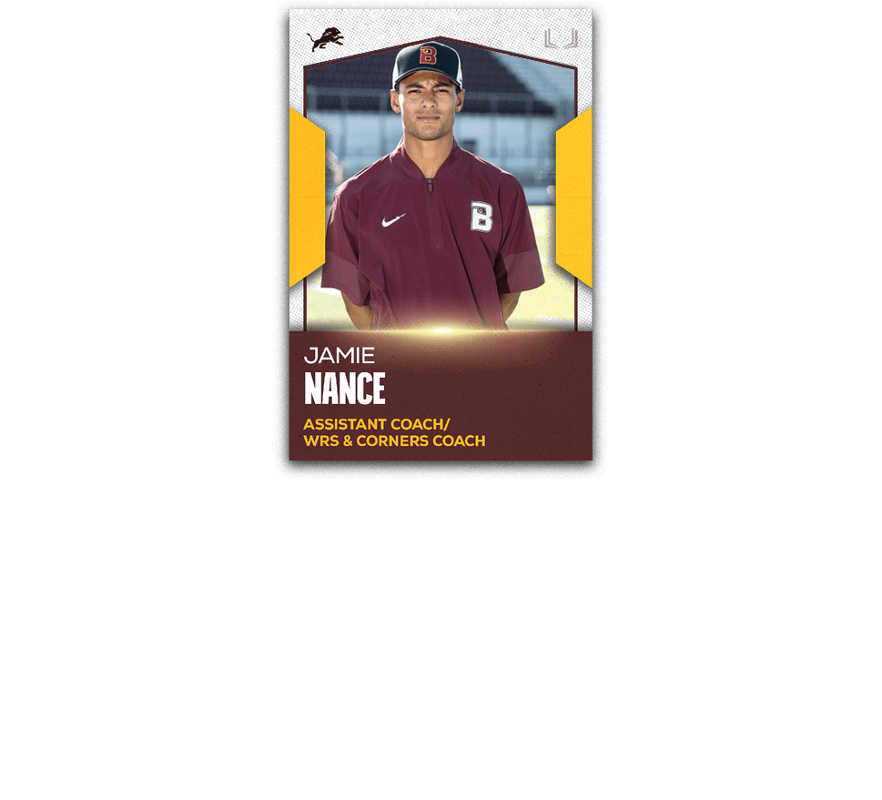  COACH JAMIE NANCE Coach Jamie Nance is entering his third year on staff at Blanchard, returning after coaching with ...