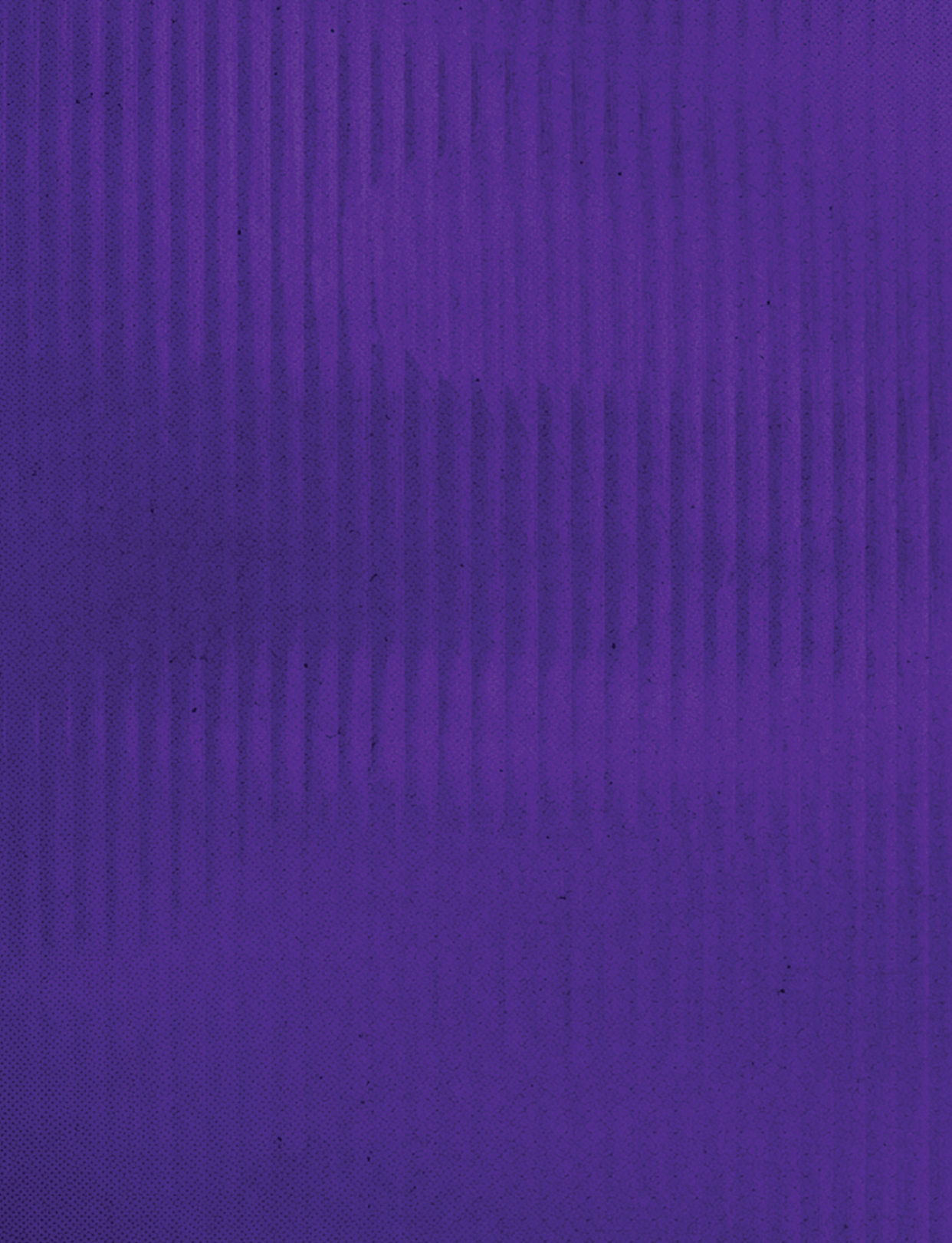 A solid purple background with subtle vertical stripes and faint darker patches. Description generated by AI
