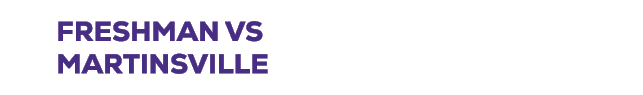 A purple background with white letters that say “Follow Us On". Description generated by AI