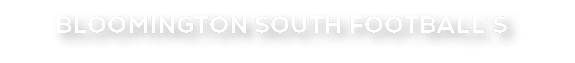 bloomington south football’s