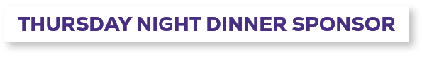 thursday night dinner sponsor