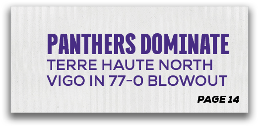 page 14,PANTHERS DOMINATE terre haute NORTH VIGO IN 77 0 BLOWOU
