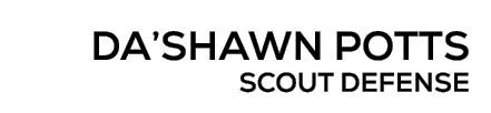 Da’Shawn Potts scout defense