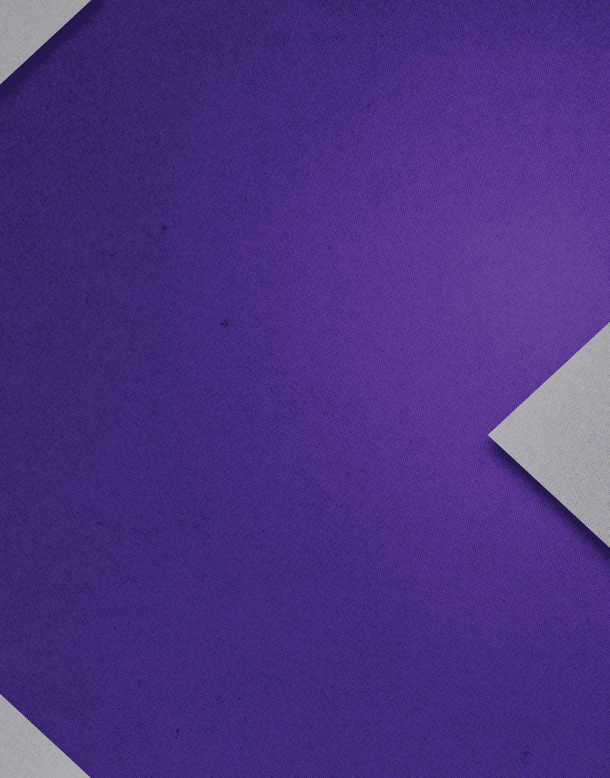 A purple and gray triangle. Description generated by AI
