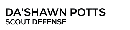 Da’Shawn Potts scout defense