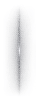 A vertical symmetrical abstract pattern with a central bright white area fading outward into a textured gray gradient. Description generated by AI