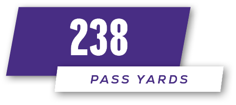 pass yards,23