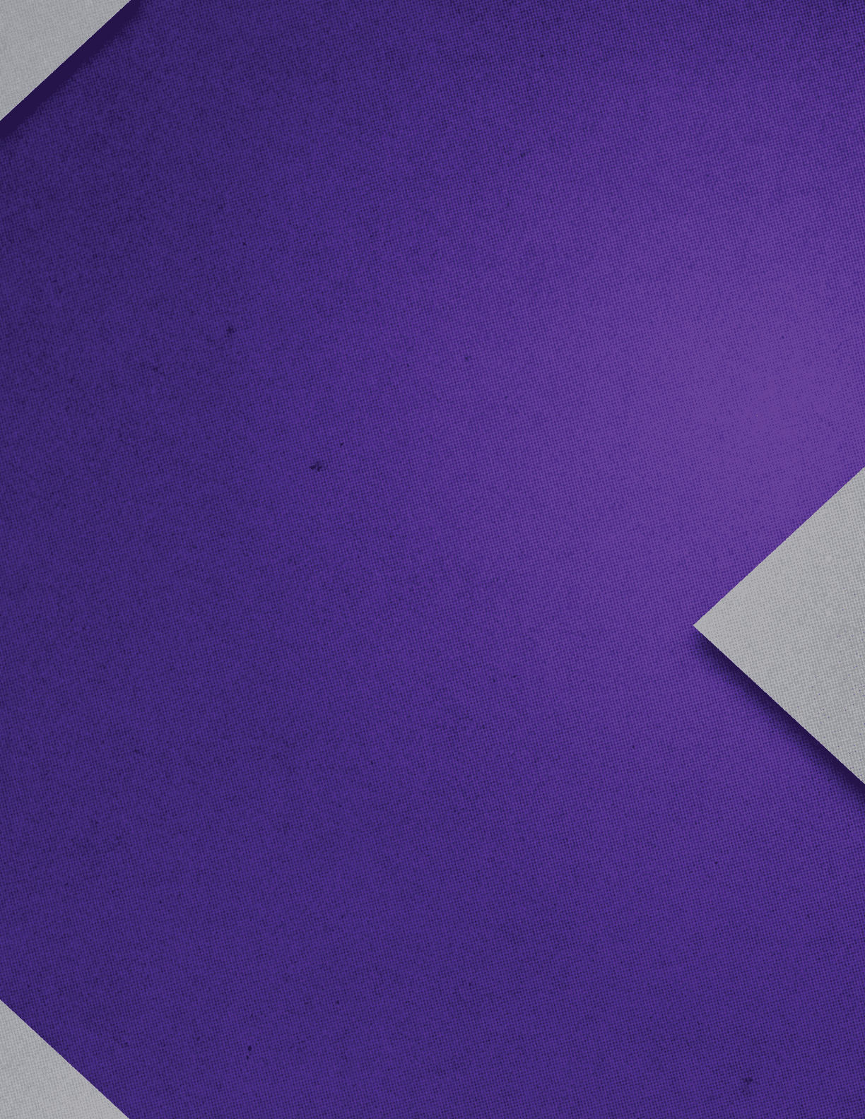 A purple and gray triangle. Description generated by AI