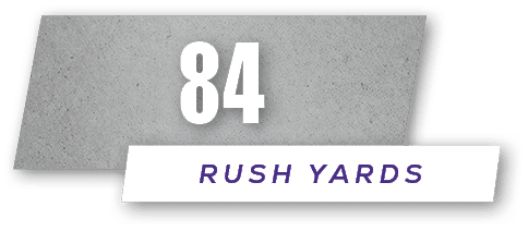 84,rush yard