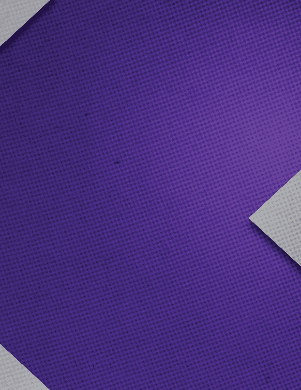 A purple and gray triangle. Description generated by AI