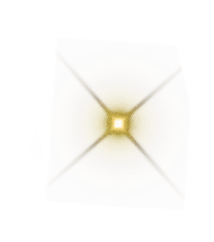 A collection of images, including a gold circle, a white circle, and a black circle, are displayed. AI generated content