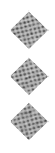 A black and white image of a circle with a red dot in the middle. Description generated by AI