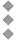 Three diamond-shaped patterns with a grid-like texture arranged vertically on a white background. Description generated by AI