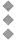 Three diamond-shaped patterns with a grid-like texture arranged vertically on a white background. Description generated by AI
