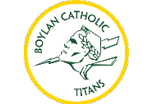 A green and gold logo for a school. Description generated by AI
