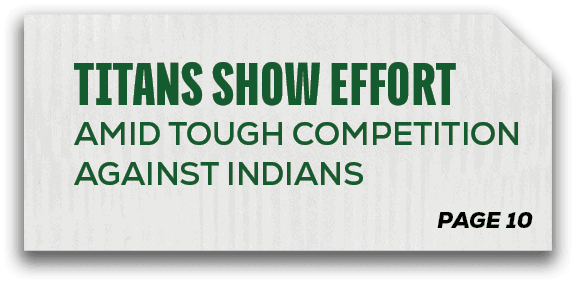 page 10,Titans show effort amid tough competition against indian