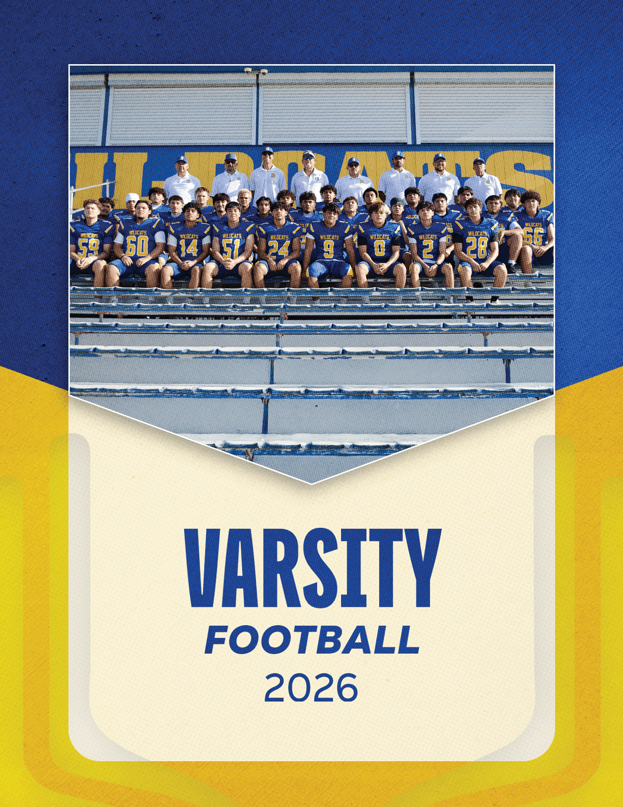 A group of football players sitting on a bench. Description generated by AI