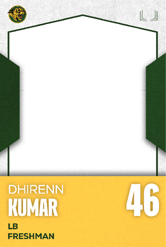 A football jersey with the number 1 on it. Description generated by AI