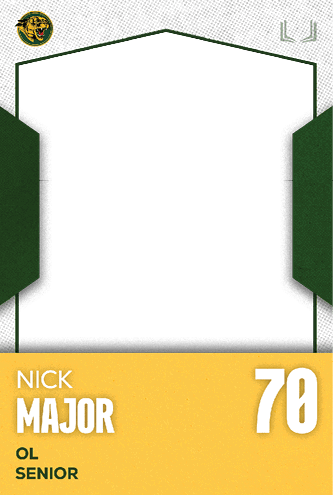 A football jersey with the number 1 on it. Description generated by AI