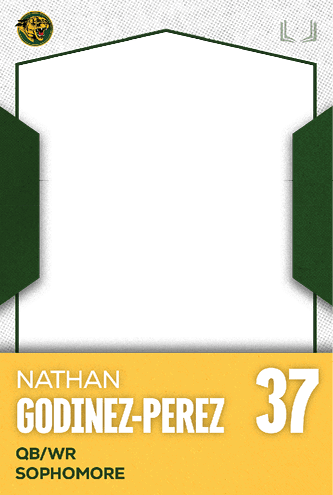 A football jersey with the number 1 on it. Description generated by AI