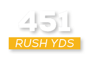 RUSH YDS,45