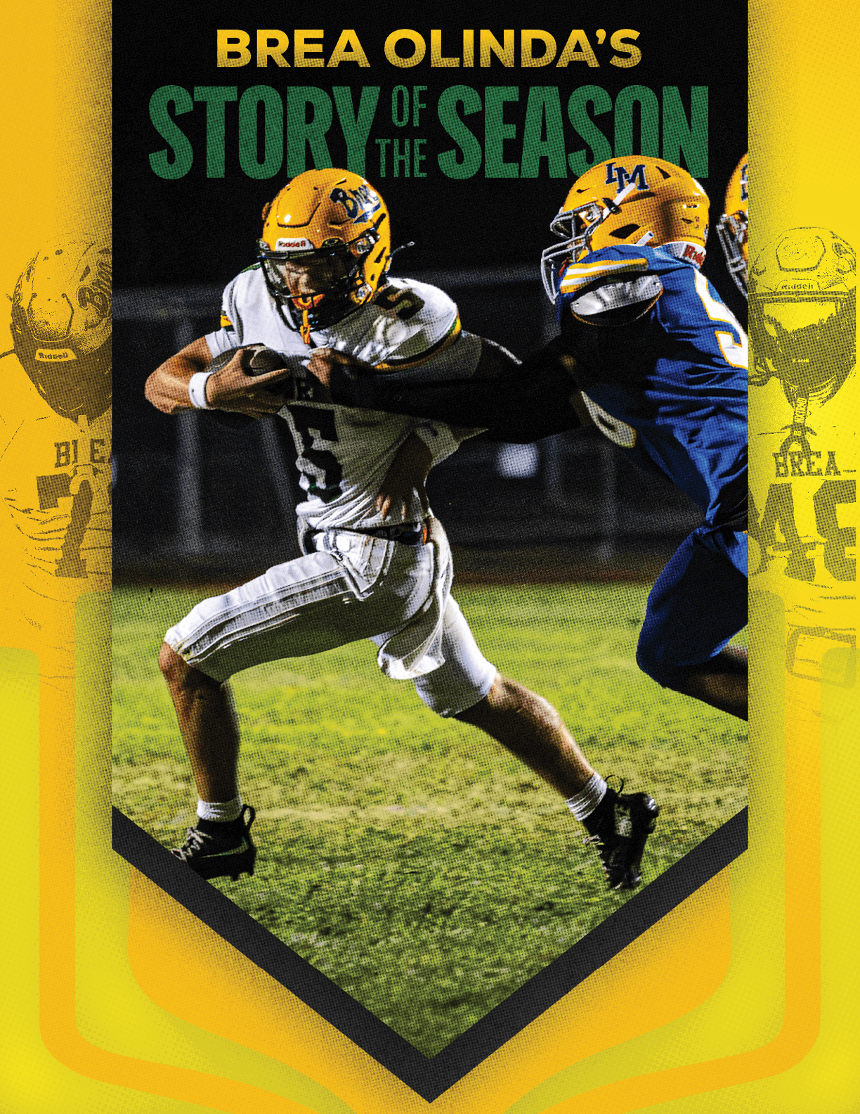 A football player wearing a black jersey with the number 55 on it. Description generated by AI