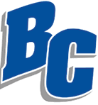 A blue and white logo for B.C. AI generated content