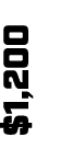 $1,200