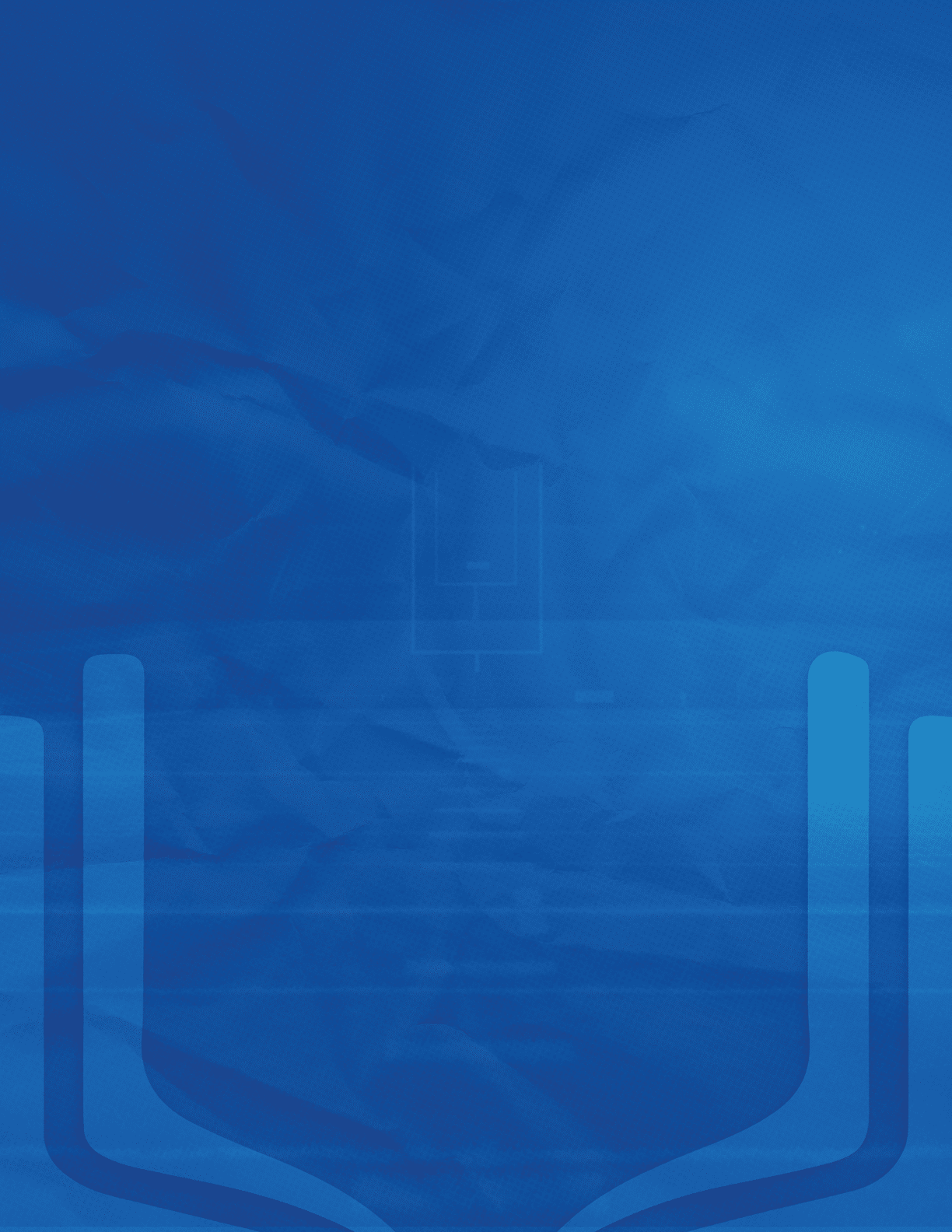 A blue and red triangle with a blue background. Description generated by AI