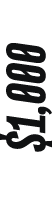 $1,000