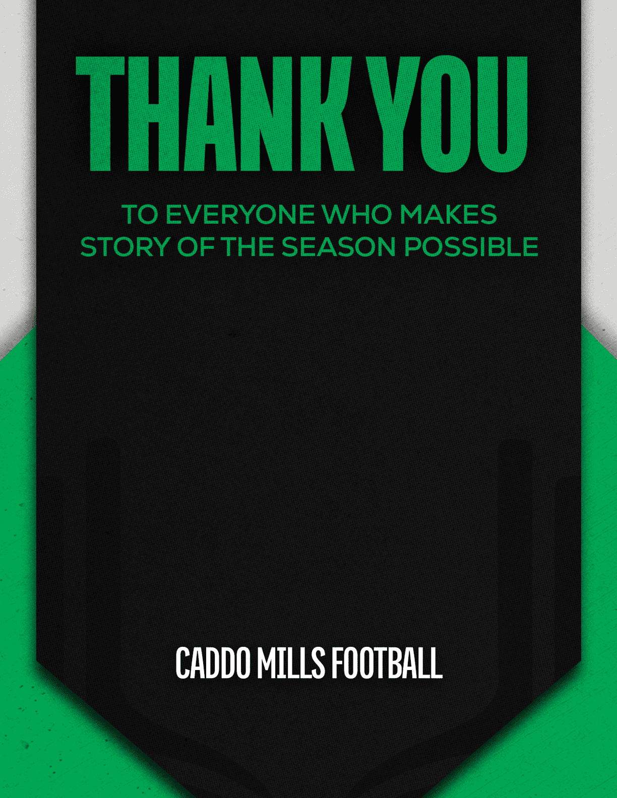 A black and red sign that says “Thank You" on it. Description generated by AI
