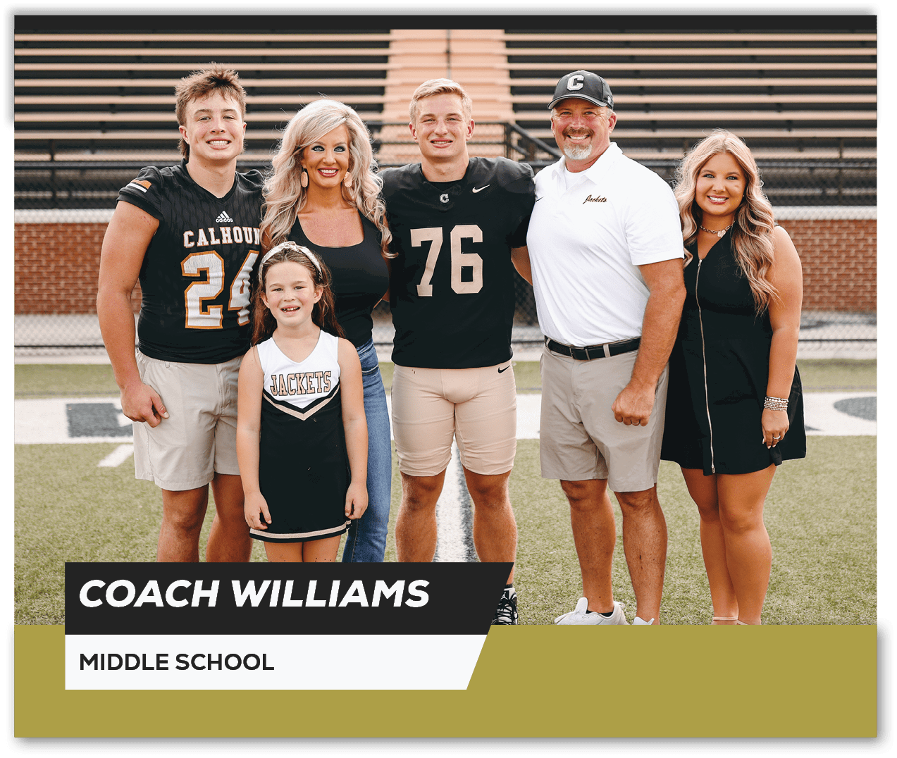 Coach Williams,Middle School,