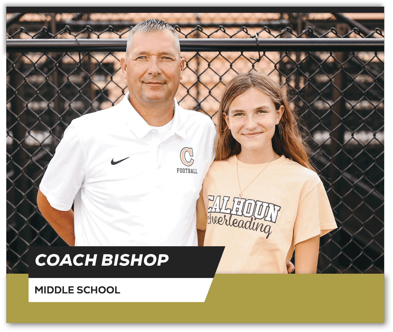 Coach Bishop,Middle School,