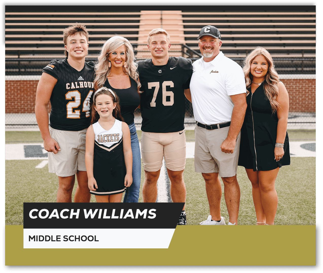 Coach Williams,Middle School,