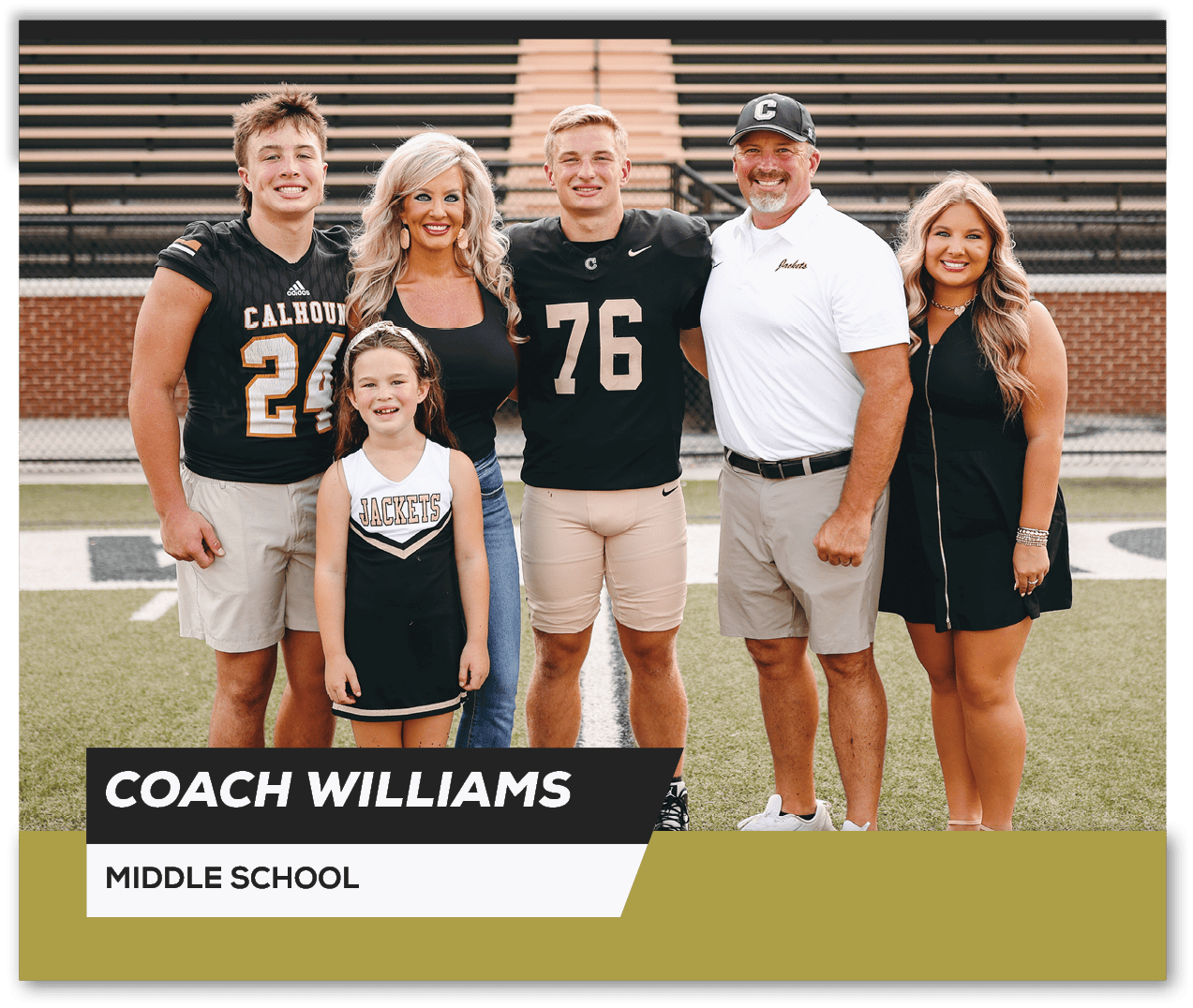 Coach Williams,Middle School,