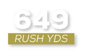 RUSH YDS,649