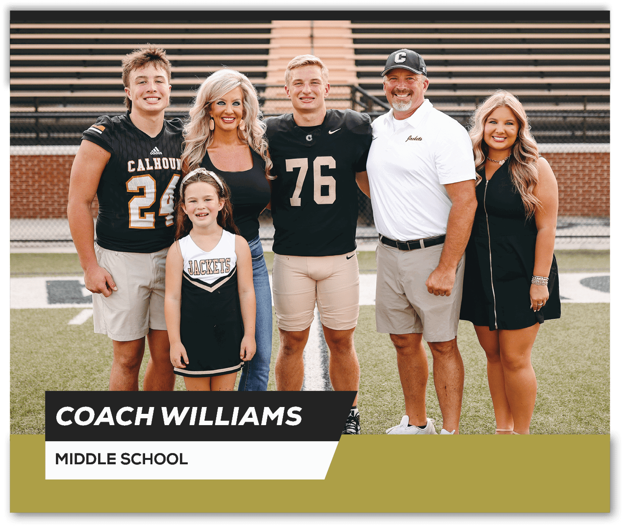 Coach Williams,Middle School,
