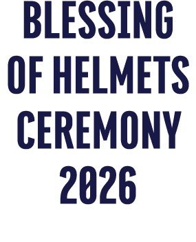 blessing of helmets ceremony 2026