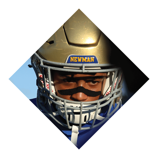 A female football player is kicking a football on a field. AI generated content
