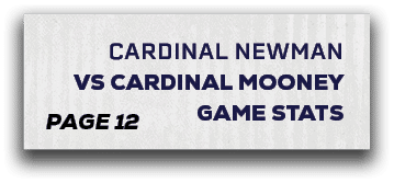 page 12,cardinal newman vs cardinal mooney game stat