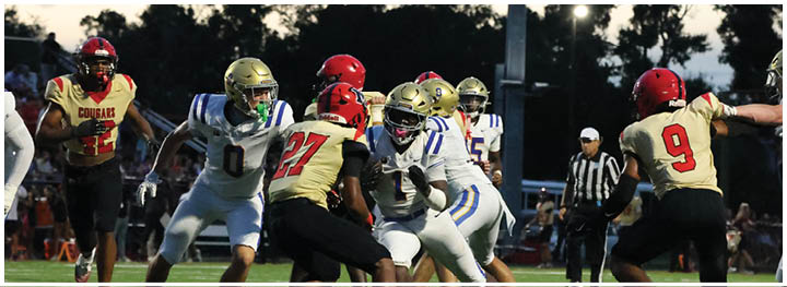 A football player is sliding on the ground. Description generated by AI