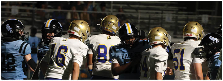 A football player is sliding on the ground. Description generated by AI