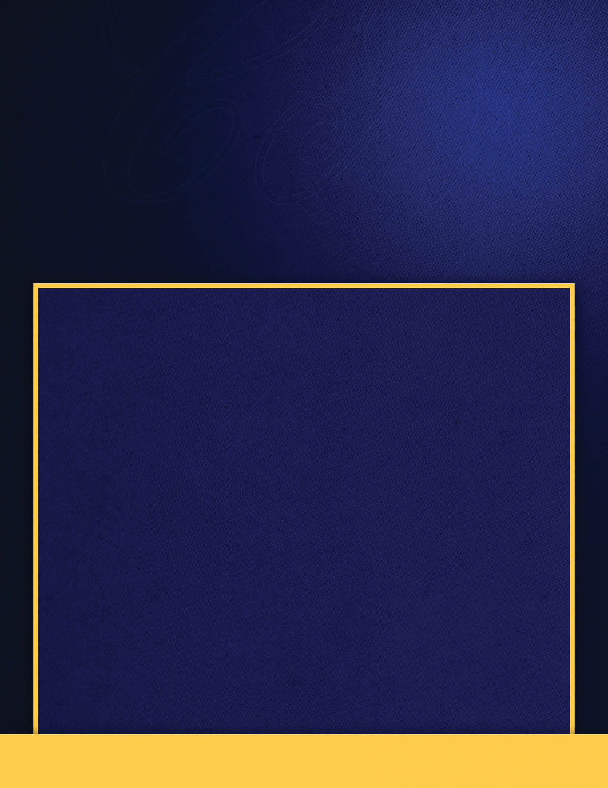 A green and yellow square with a gold border. Description generated by AI