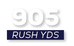 RUSH YDS,90
