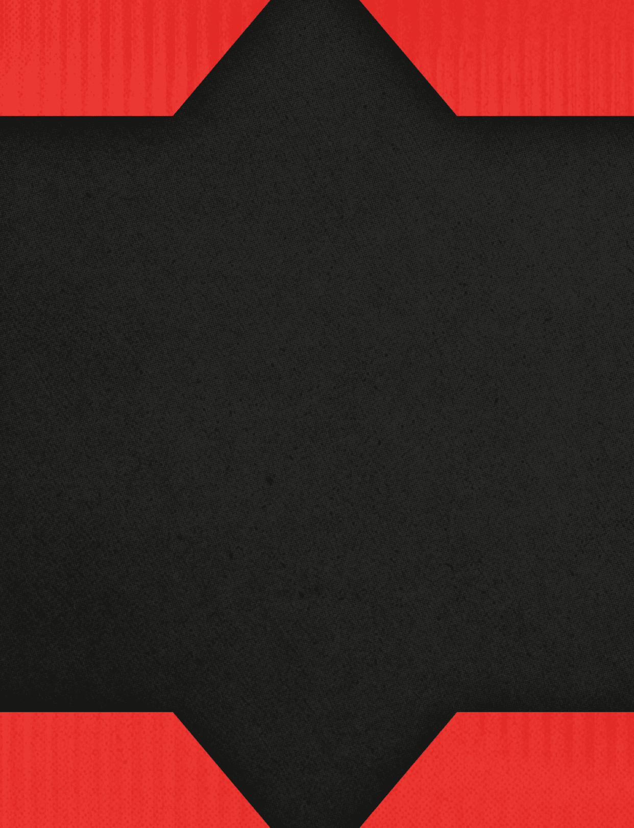 A black and red striped cloth. Description generated by AI