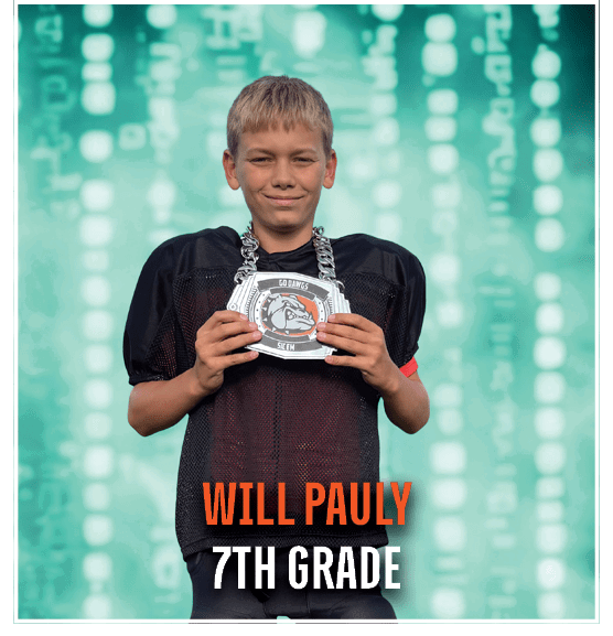 Will Pauly 7th Grad