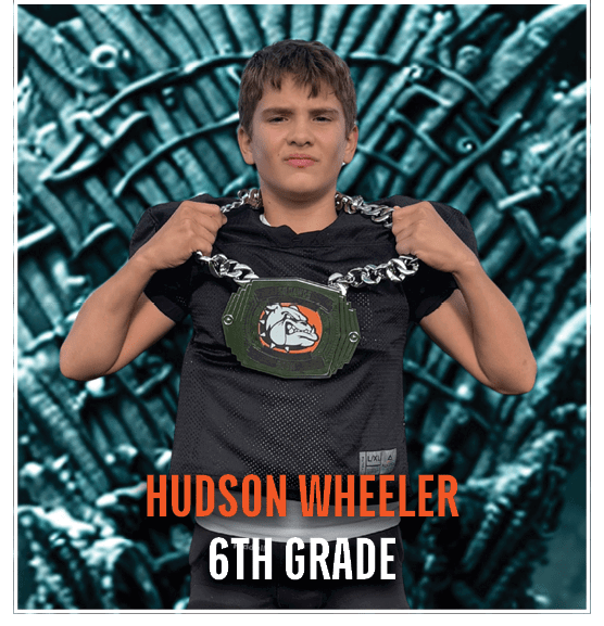Hudson Wheeler 6th Grad