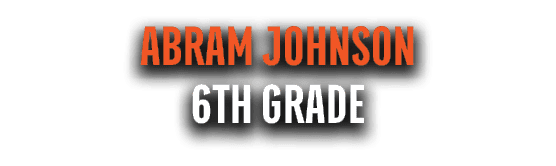 Abram Johnson 6th Grade