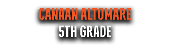 Canaan Altomare 5th Grade